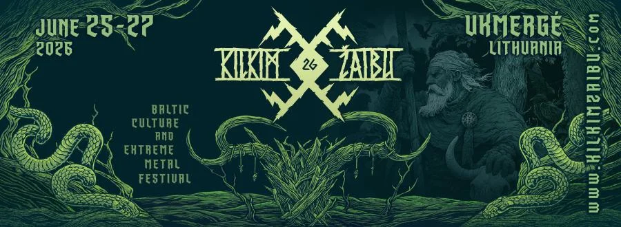 Baltic Culture and Extreme Music Festival KILKIM ZAIBU 2026