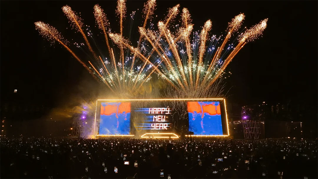 Neon Countdown 2026 3